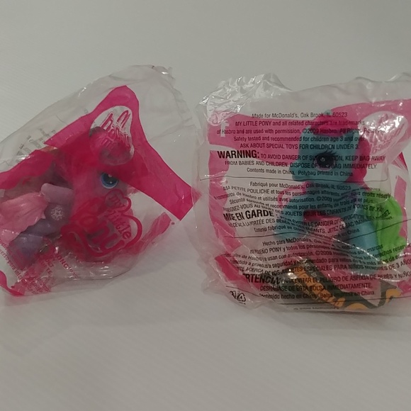 NEW McDonald's My Little Pony 1 & 5 2009 - Picture 1 of 3